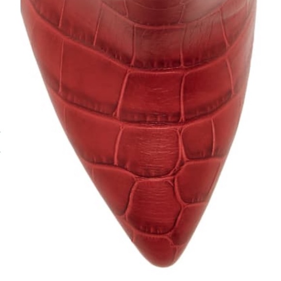 Vince Camuto kervana Croc Knee High Boot Bullseye - Picture 6 of 16